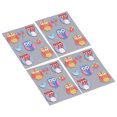thumbnail image 4 of Tbest DIY 3D Sticker,Owl 3D Sticker,4Set Kids 3D Sticker DIY Owl Cartoon Sticker Children Scrapbook Sticker for Book Decoration, 4 of 8