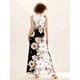 thumbnail image 4 of Vestido Con Bolsillo Con Estampado Floral, Vestidos Largos De Verano Informales Con Bolsillo, Vestimenta Para Mujer., 4 of 4