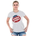 thumbnail image 4 of Retro Vintage Dubble Bubble Gum Logo Women's T Shirt Ladies Tee Brisco Brands S, 4 of 5
