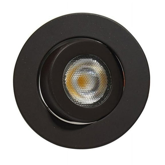 Nicor Lighting DLG2-10-120-3K-OB 2 in. LED Gimbal Downlight, Oil Rubbed Bronze - 3000K