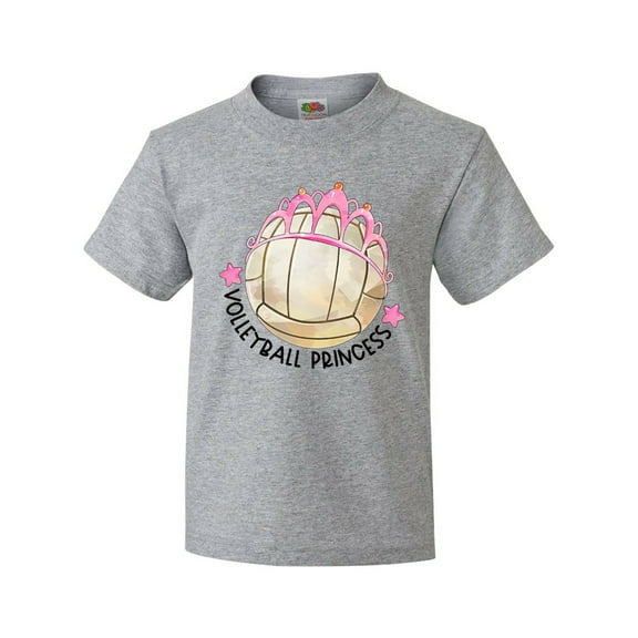 Inktastic Volleyball Princess- Tiara Youth T-Shirt