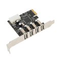 thumbnail image 2 of PCI E to USB Expansion Card Hub 4 USB2.0 Ports Support Hot Plug Internal USB Hub for Windows 10 8 7 for Linux for OS X, 2 of 5