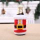 thumbnail image 5 of Matsuzay Botella de vino de Navidad cubierta de polvo Navidad agua bebida bolsa de decoración de Navidad para el hogar cocina Bar Hotel Kits de decoración para fiestas Cinturón, 5 of 6