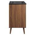 thumbnail image 5 of Modway Transmit 24" Modern Wood Bathroom Vanity in White/Walnut, 5 of 9