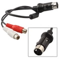 thumbnail image 3 of Dsseng Car Audio For RCA To 13 Pin Cable AUX Audio Adapter Audio Video Adapter Cable Wire Cord Connector For Kenwood CD Player, 3 of 8