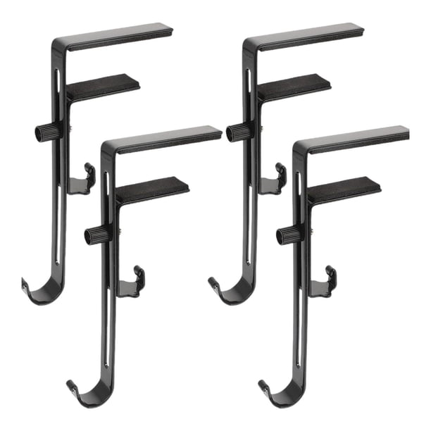 4 piezas de soporte para medias navideñas, ganchos para medias navideñas, gancho para corona para repisa de chimenea, sala de estar, ventana, cocina,