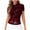 Wine, variant on Maean Women's Summer Lace Top 2025 Short Sleeve See Through Mesh Blouse Shirts Going out Clubwear Outfits