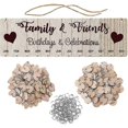 thumbnail image 1 of Diy Hanging Reminder Wooden Calendar Reminder Craft Wall Calendar, 1 of 3