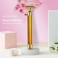 thumbnail image 5 of Totoro Hero T-Shape Facial Massager Vibrating Beauty Bar 24K Electric Face Slimming Rod Golden Stick Tightening Skin Electric Massage Roller, 5 of 10