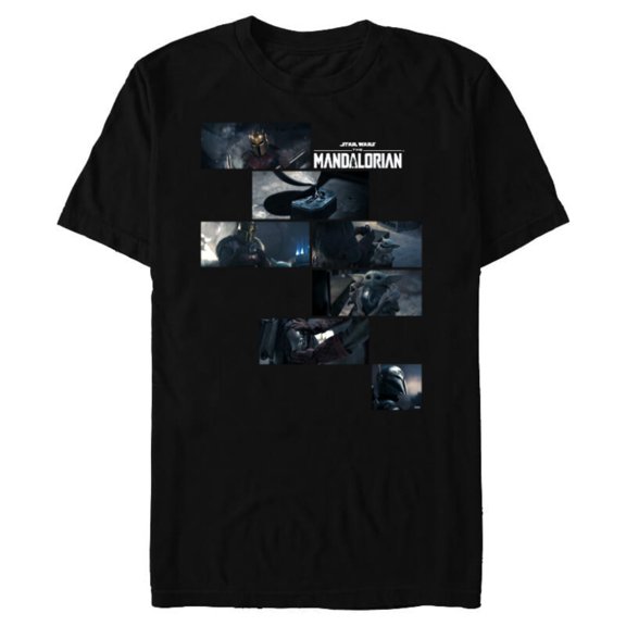 Star Wars The Mandalorian Season 3 Grogu Bo-Katan & Armorer - Short Sleeve Blended T-Shirt for Adults - Customized-Black