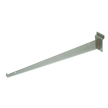 Econoco - SW/16KB - 16" Chrome Shelf Bracket for Slatwall - Sold in Pack of 48