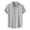 Grey, variant on Tropical Shirts Holiday Hawaiian Short Sleeve Men Lapel Button Down Graphic Beach T-Shirt Outdoors Hawaiian Vacation Shirts Summer Clothes for Men Streetwear