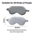 thumbnail image 2 of Double-sided imitation silk eye mask, elastic lunch break, sleep shading eye maskstyle:style3;, 2 of 4