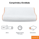 thumbnail image 2 of Almohada Ortopedica Memory Foam Gel Neck, 2 of 5