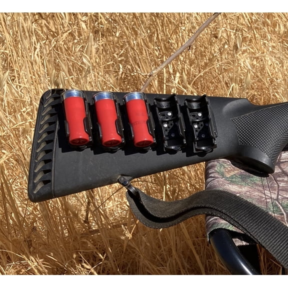 Ammo Holder, Screw Mount, 12 Gauge, 5 round capacity