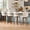 Beige, variant on JULY'S SONG 26" Swivel Counter Height Bar Stools with Back Sets of 2, Mid Century Barstools with Wooden Legs, Beige
