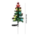 thumbnail image 2 of Solar Christmas Tree Light with Bell Multicolor Solar Garden Yard Light (1PC), 2 of 9