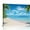 picture3, variant on JRXY  Canvas Wall Art Summer Ocean Waves Coconut Trees on Sands Beach Seascape Painting Sea Nature Pictures for Living Room Home Office Wall Decor Artwork picture1
