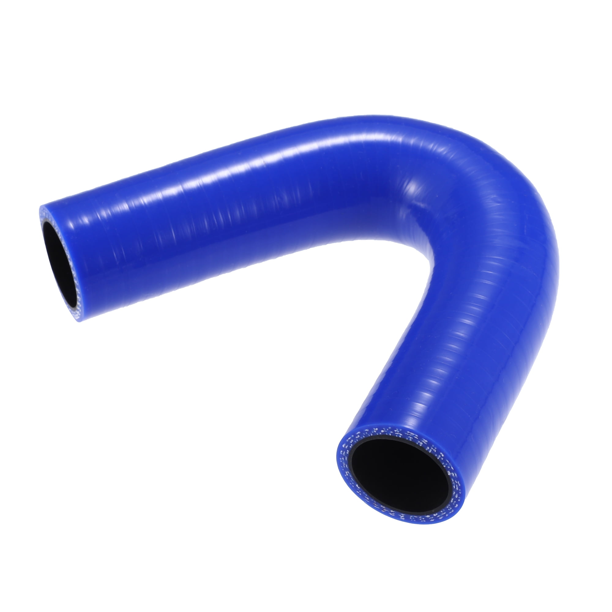 ABSOPRO Silikonschlauch 25mm 180 Grad - Kühlmittelschlauch Schwarz 120mm