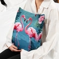thumbnail image 6 of Flamingo Luxurious Velvet Chair Pillow Covers and Throw Pillow Inserts - Set of 2, Available in 16x16, 18x18, and 20x20 Inches, Featuring Unique Patterns for Home Decor, 6 of 6