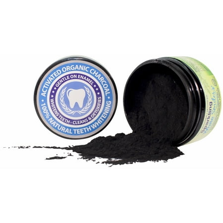 Activated Charcoal Powder for Natural Teeth Whitening, Cleaning and Detoxifying - Coconut Shell Activated Charcoal - Natural Teeth Whitener - For a Healthy