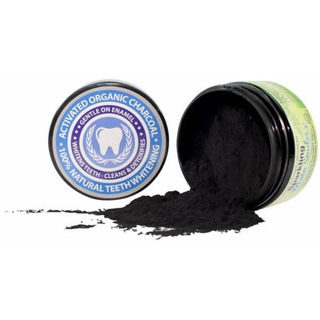 Healthy Teeth Natural (Activated Charcoal Powder for Natural Teeth Whitening, Cleaning and Detoxifying - Coconut Shell Activated Charcoal - Natural Teeth Whitener - For a Healthy)