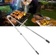 thumbnail image 1 of Ponetas de Cocina, Pinzas de Parrilla Compactas prácticas Con Consejos de Silicio para acampar, 1 of 7