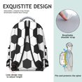 thumbnail image 2 of Basketball Students Backpack Baseball Football Soccer Ball Game Sports School Bag with Training Design, Durable and Adjustable Strap, 2 of 6