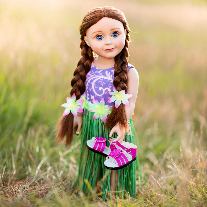 american girl hula outfit