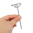 thumbnail image 3 of Soimiss 20Pcs Plated Silver Stainless Steel Skewers for Bbq Practical Reusable Roasting Skewers, 3 of 8