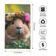 thumbnail image 2 of KLL Flower Crown Guinea Pig Ultra Absorbent & Soft Hand Towels for Bath, Hand, Face, Gym and Spa-27.5x16in, 2 of 7