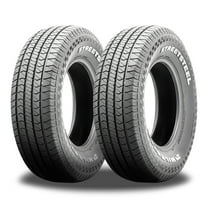 Pair of 2 Milestar Streetsteel P235/60R15 98T White Letters All Season Muscle Car Tires 24482001 / 235/60/15 / 2356015 Fits: 1998 Ford Ranger Splash, 1997 Ford Ranger XL