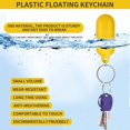 thumbnail image 5 of Pieces Lightweight Floating Keychains Boat Float Keychain Water Sports Accessories for Swimming Diving Fishing Canoeing Sailing Kayaking, 5 of 5