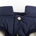 thumbnail image 6 of Baywell Dog Winter Warm Coat, Dog Lightweight Jacket, Insulated Dog Apparel for Small, Medium & Large Dogs, Blue M, 6 of 11