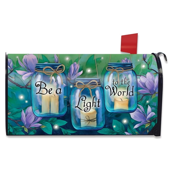 Briarwood Lane Be A Light To The World Spring Mailbox Cover