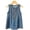 Blue, variant on LYMAYTER Girls Kids Toddler Sleeveless Denim A-Line Dress Comfortable Cute Denim Dress 2-10Y