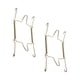 thumbnail image 1 of Exhibidores de platos, colgadores de platos, soportes de resorte para platos, soportes invisibles para colgar platos 10 pulgadas, 1 of 9