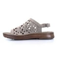 thumbnail image 4 of Naot Amadora Sandal Stone Nubuck Womens Wide Footbed Adjustable 63417-H53, 4 of 4
