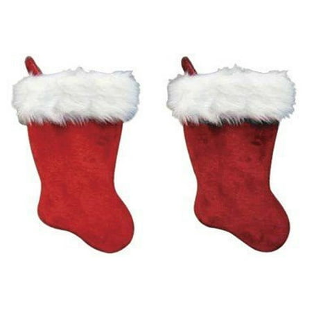 UPC 681884000302 product image for PLUSH STOCKING RED 20