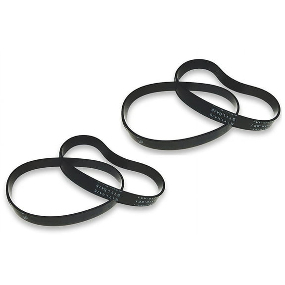 Dirt Devil Style 4&5 Belt for Featherlite Uprights 4-Pack