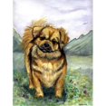 thumbnail image 1 of Tibetan Spaniel Flag - Garden Size, 1 of 1