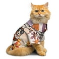 thumbnail image 4 of Happy Thanksgiving Australian Shepherd Welcome Thankful Fall Autumn Pumpkin Hawaiian Summer Shirt for Small Medium Large Dog Cat Aussie Dog Lover Gifts - 02021, 4 of 6