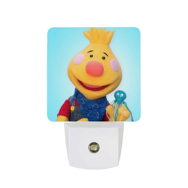 Dibujos Animados de Tobee Luz nocturna LED con sensor de anochecer a amanecer para dormitorio, baño, pasillo, escaleras - Lámpara LED nocturna de enchufe, 0.5W - 1 pieza