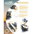 thumbnail image 5 of Folbe F089 - Advantage JR Adjustable Extended Fishing Rod Holder - Side (Gunnel) Mount, 5 of 6