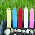 thumbnail image 5 of Dream Lifestyle 100 PCS 4Inch Plastic Plant Labels Nursery Garden Labels with Hole Waterproof Plant Markers Pot Garden Stake Tags (Six-Color Plant Tags), 5 of 8