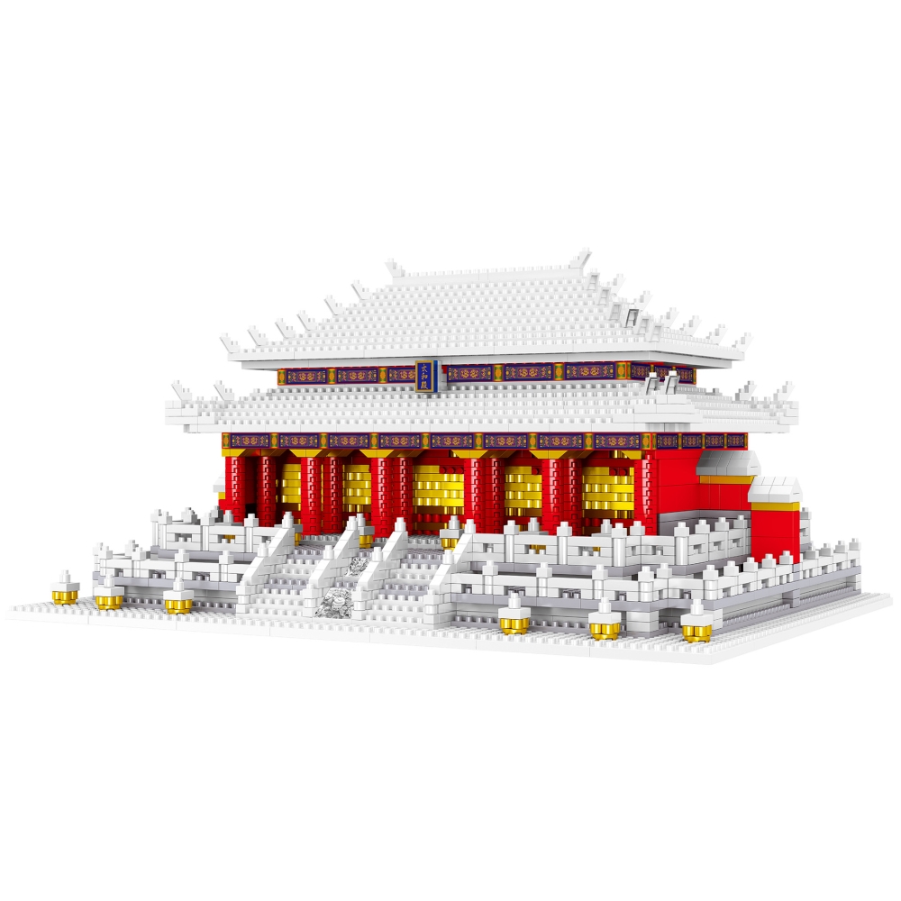 Latady Architecture Taihe Temple Building Blocks Set (2406pcs) Famous