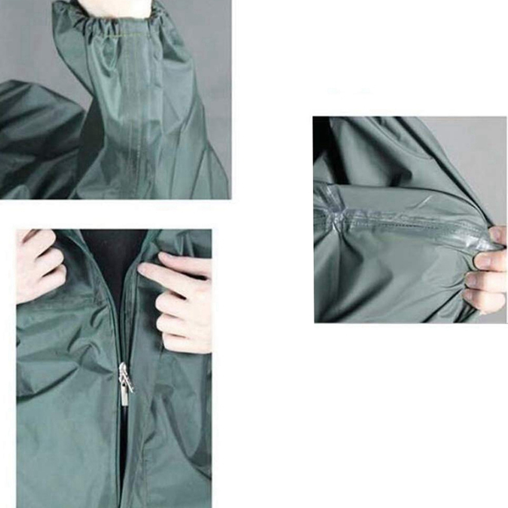 2PCS Motorcycle Raincoat /Conjoined Raincoat/Overalls Men and