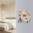thumbnail image 4 of Yayeee Toggle Light Switch Wall Plate 2-Gang 4.56"x4.48" Decorative Outlet Cover, White Mushroom, 4 of 7