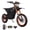Black, variant on X-Pro 3500W Electric Dirt Bike for Adults E-Hawk Off-Road Pit Bike, 42 MPH Max Speed, Up to 48 Mile Range, Powerful Motor with 14"/12" Tires!