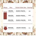 thumbnail image 5 of Fall Thanksgiving Double Border Decoration Tablecloth,Turkey & Pumpkin Harvest Tablecloths, Waterproof Table Cover for Dinner Kitchen Party Holiday Decorations, 60"x 102"Oblong/Rectangle, 5 of 6